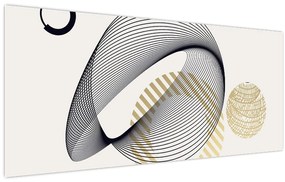 Tablou - Forme geometrice N⁰3 (120x50 cm)
