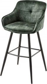Set 2 scaune de bar Euphoria verde
