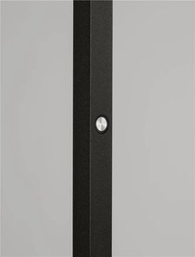 Lampa LED dimabila de podea directionabila TENSO negru