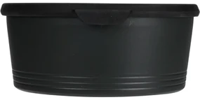 Set de caserole din plastic EH 3 buc, antracit