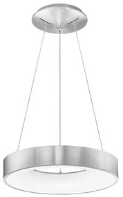 Lustra LED design modern circular RANDO THIN argintie 3000K NVL-9453434