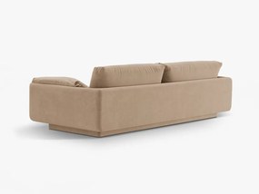 Canapea Torino 3 locuri catifea L220 cm