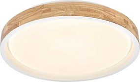Osram - Lampă de tavan LED dimabilă MARIANO LED/36W/230V, Ø 51 cm, stejar/alb
