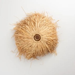 Brilagi - Lampă suspendată LED CERIA BOHO pe cablu, 1xE27/40W/230V, Ø 40 cm, abajur din rafie