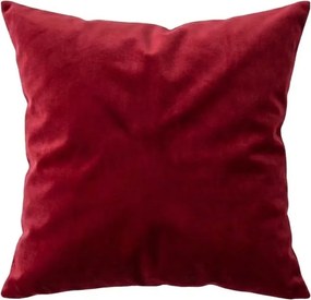 Set 2 bucati huse de perna BORDEAUX VELVET 50x50 cm, vinova