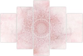 Tablou - Mandala roz (150x105 cm)