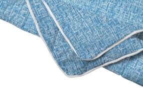 Pilota de Iarna Jeans, Microfibra Matlasata, 180x200 cm, 350g/mp