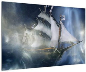 Tablou - Corabia fantomelor (90x60 cm)