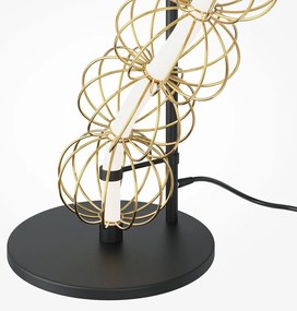 Lampadar LED design decorativ Golden Cage