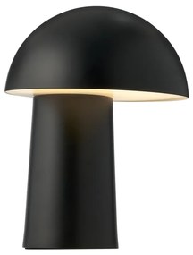 Veioza LED portabila cu baterie design nordic Faye negru