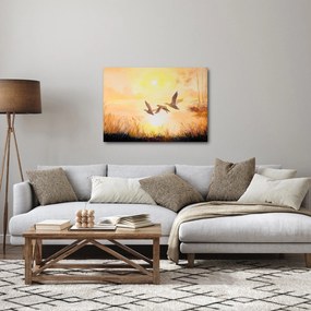 Tablou - Macarale la apus de soare (70x50 cm)