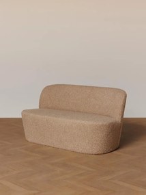 Canapea 2 locuri, stofa boucle, Birman