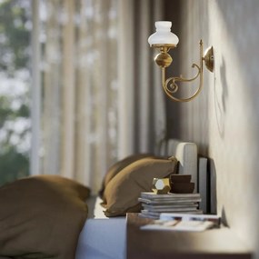 Aplica de perete din alama stil nautic clasic Mississippi