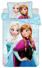 Disney Regatul de gheață Light Blue așternut de pat pentru copii 100×135 cm, 40×60 cm
