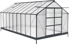 Sera din aluminiu Azalia 2,5 x 5,5 m CoverTech antracit