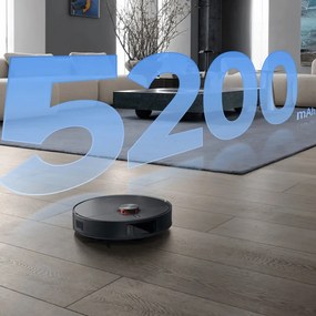 Aspirator robotizat Xiaomi X20 Max, 8000 Pa, 0,5/4 l, 120 min, Funcție mop cu apă caldă, Control vocal, Stație de autovidare, Navigație LDS, Iluminare, Negru