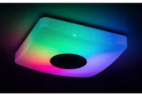 Rabalux - Plafonieră LED RGB dimmabilă cu difuzor, 18W/230V + telecomandă