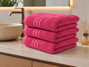 Prosop de corp Classic purpuriu 70 x 140 cm, 100% bumbac