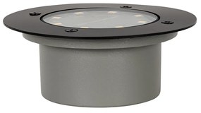 Set de 6 spoturi de sol negru cu LED IP65 solar - Terry