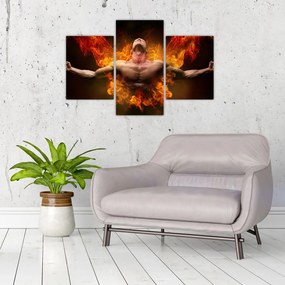 Tablou - Putera de bărbat (90x60 cm)