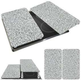 WENKO 2521120500 - Capac protector ABDECKPLATTE NEUTRAL, 30 x 52 cm, granit/multicolor