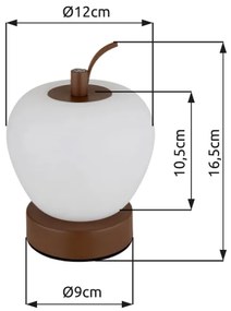 Globo 21011 - Lampă de birou LED reglabilă EVALINA LED/2W/3,7V