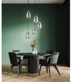 Eglo 98617 - Lustră pe cablu ALOBRASE 5xE27/40W/230V