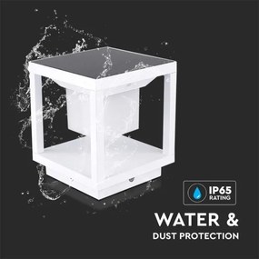 LED lampă solară cu senzor LED/2W/5,5V 3000K IP65 2600 mAh albă