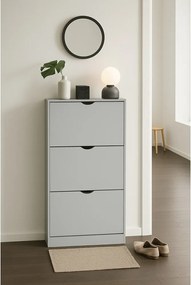 Pantofar gri cu deschidere înclinată 60x118x24 cm Stelo – Bonami Essentials