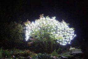 Plasă luminoasă cu LED-uri - 3x3m, 128 LED-uri, alb rece