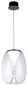 Lustra/Pendul LED design decorativ modern PAMELA 27 clar
