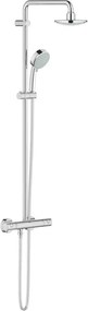 Coloana de dus cu baterie termostatata Grohe Tempesta Cosmopolitan 160