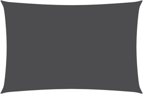 vidaXL Pânză parasolar antracit 6x8 m țesătură oxford dreptunghiular