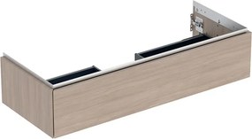 Dulap baza suspendat Geberit One stejar bej 120 cm