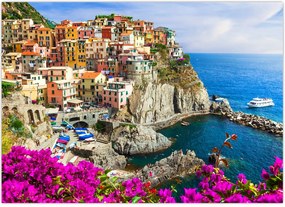 Tablou - Satul italian Manarola (70x50 cm)