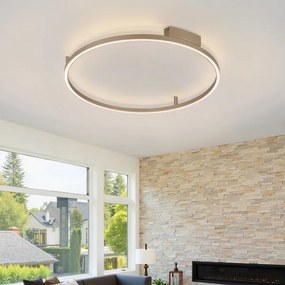 Brilagi - Corp de iluminat LED dimabil PORTOFINO LED/60W/230V Ø 80 cm bej + telecomandă
