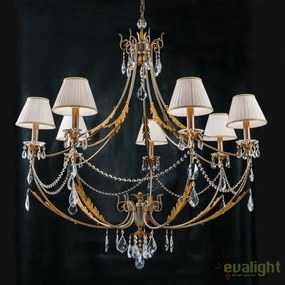 Candelabru LUX super elegant cu 7 brate Miramare LU 2406/7 OR