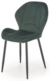 Scaun K538 velvet verde inchis H85 cm