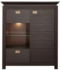 Comoda Bar Living Saigon Cantori Cu 2 Usi Si 1 Sertar, 118 Cm