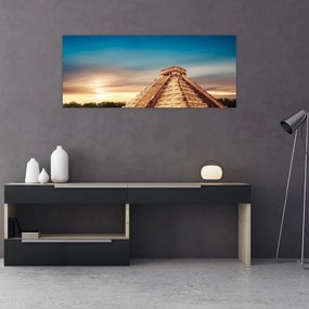 Tablou - Monumente renumite maiașe (120x50 cm)