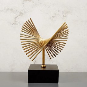 Decoratiune abstracta, metal, 27cm