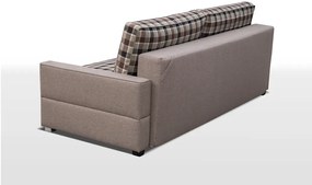 Canapea trei locuri Sandee (maro). 601373