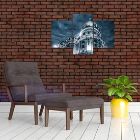 Tablou cu arhitectură în întuneric (90x60 cm)