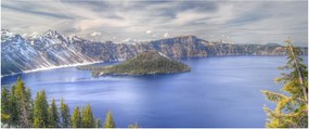 Tablou lacul montan (120x50 cm)