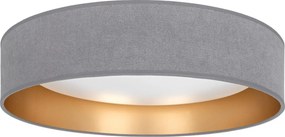 Brilagi-LED Lampă dimabilă VELVET SM. VARI 24W/230V 3000-6500K Ø 45 cm gri/auriu + telecomandă
