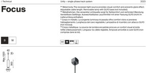 Pendul, accesoriu pentru sinele monofazate Unity, Focus alb