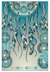 Covor Kolibri  Modern Turcoaz 11617 Selectează mărime: 240 X 340