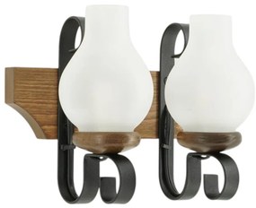 Aplică Brilagi QUEEN 2xE14/40W/230V fag/nuc