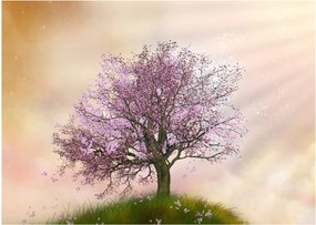 Tablou - Copacul înflorit în deal (70x50 cm)