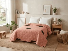 Patura de vara HEARTIX 140x200 cm, portocaliu